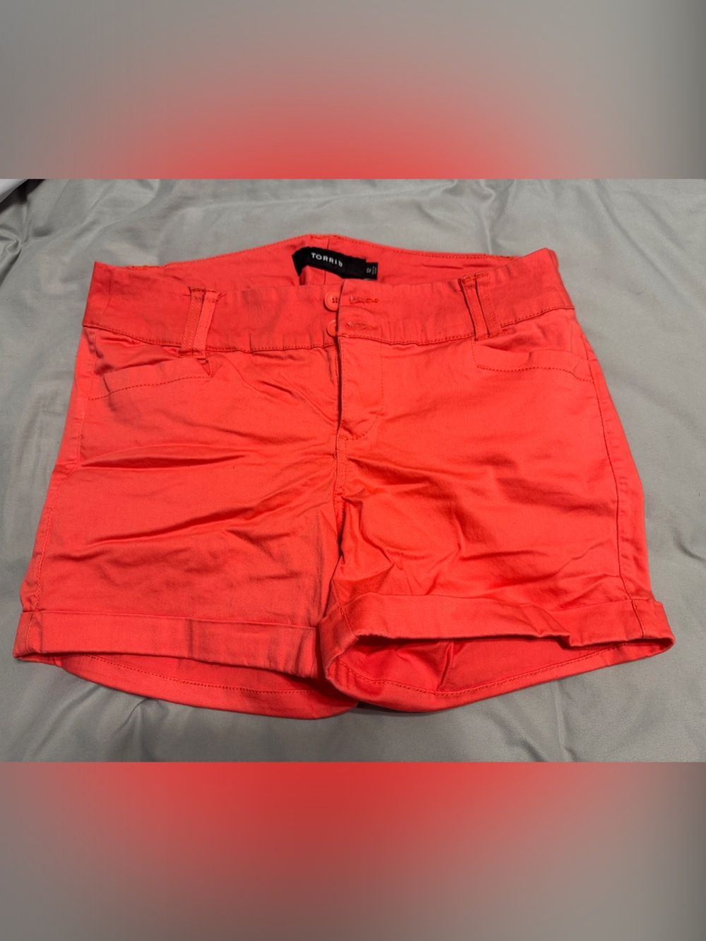 Torrid High-Waist Coral Shorts